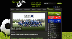 Desktop Screenshot of futbolgol.com